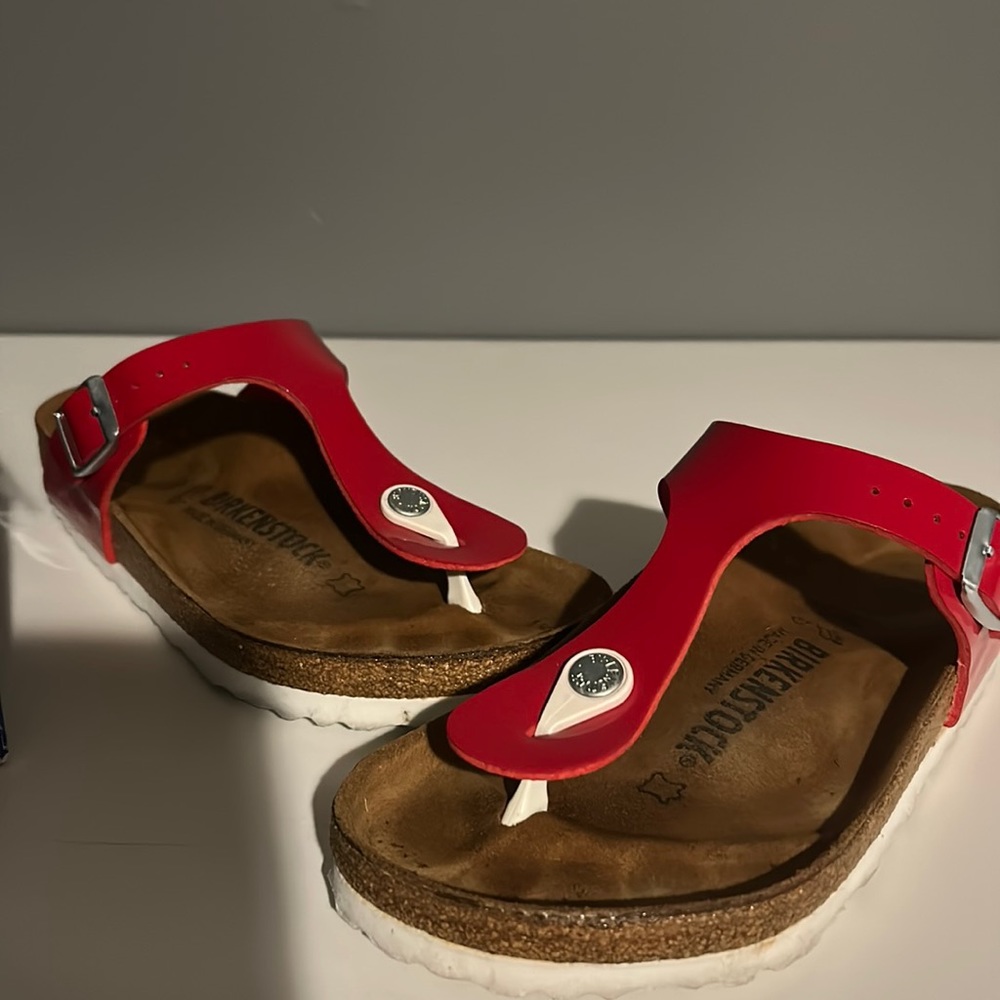 Birkenstock Red Gizeh